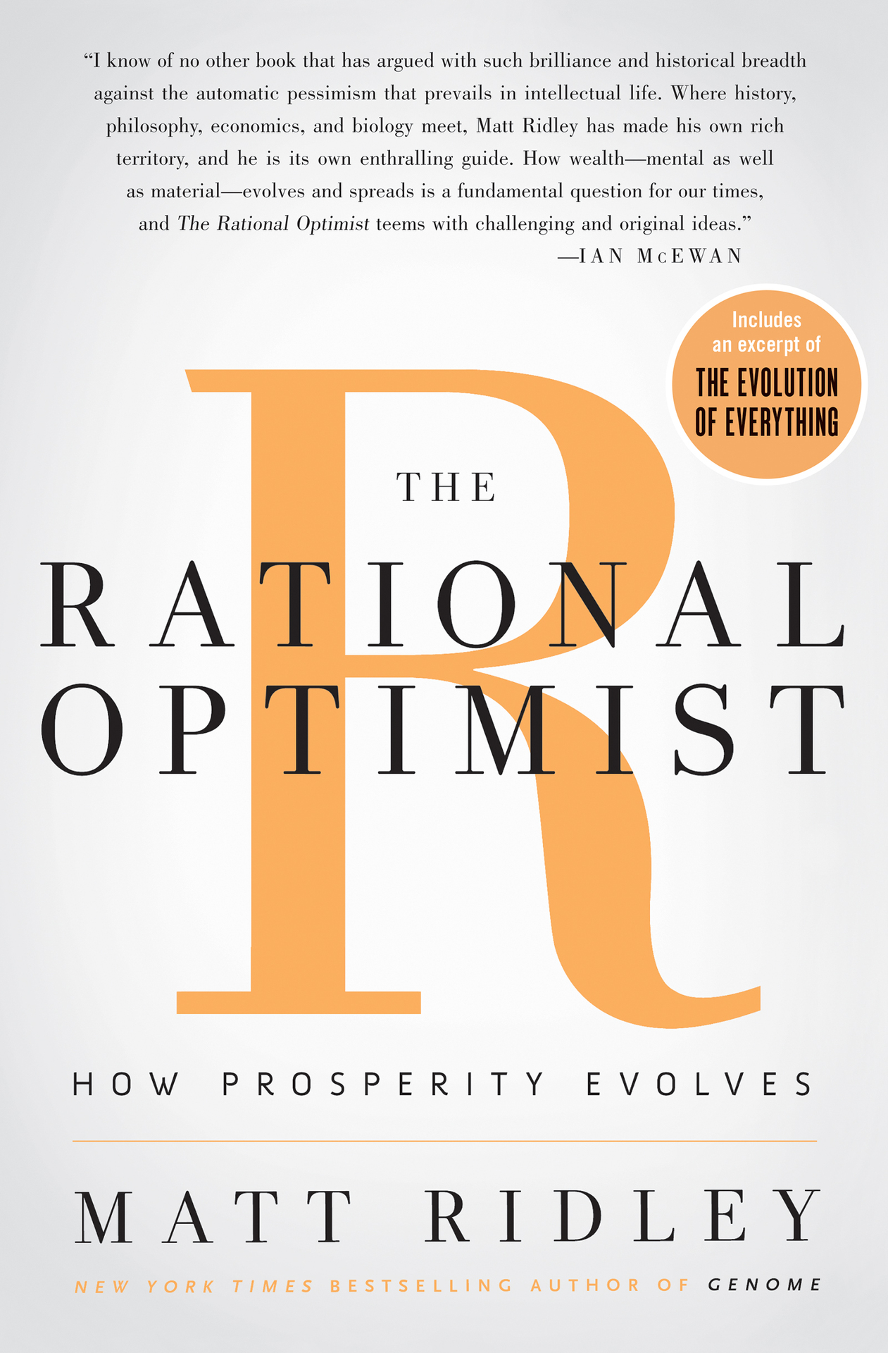 The Rational Optimist (P.S.)